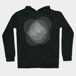 circles opart Hoodie